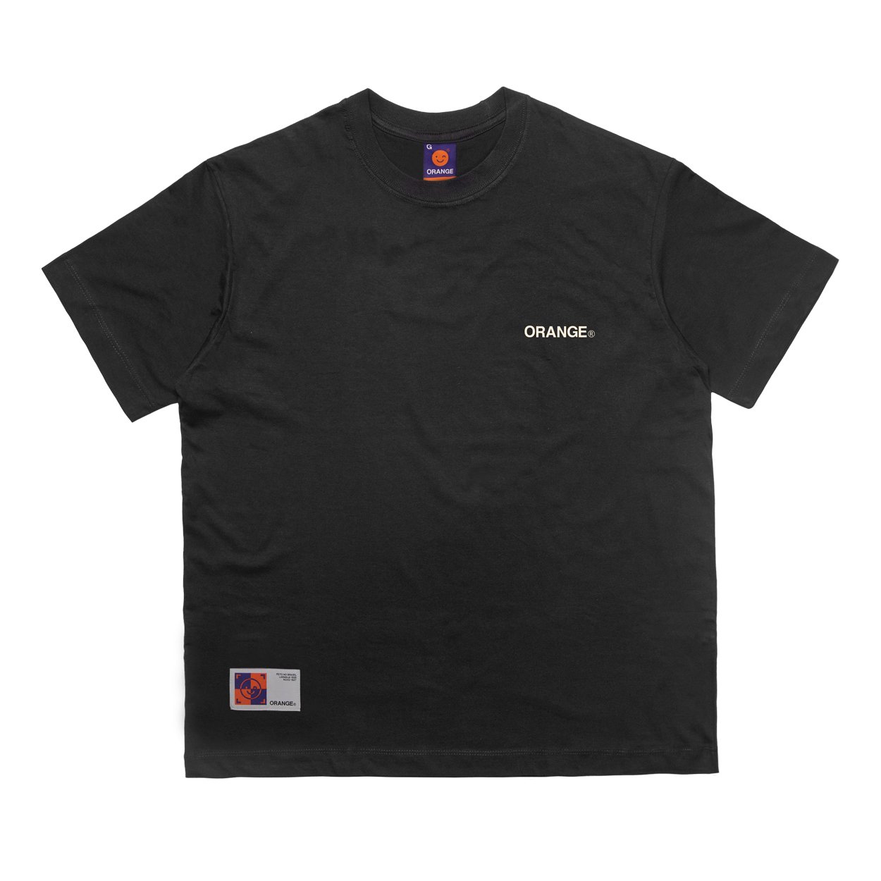 CAMISETA ORANGE - GLOB BLACK