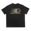 CAMISETA CORE ORANGE METEOR PRETO COSTAS