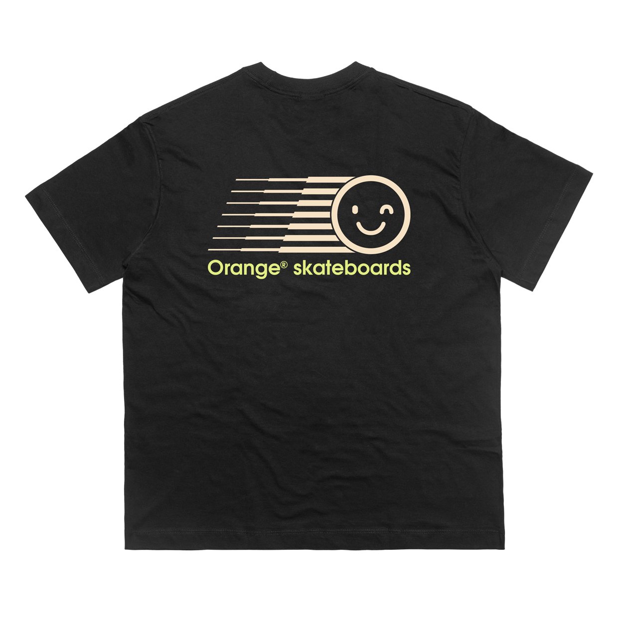 CAMISETA ORANGE - METEOR BLACK