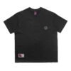 CAMISETA CORE ORANGE METEOR PRETO FRENTE