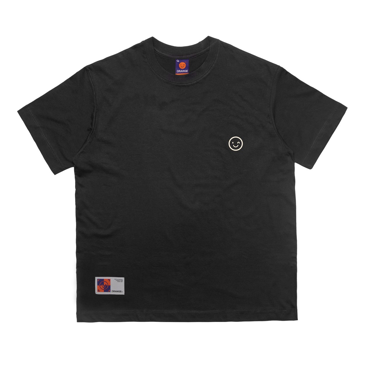 CAMISETA ORANGE - METEOR BLACK