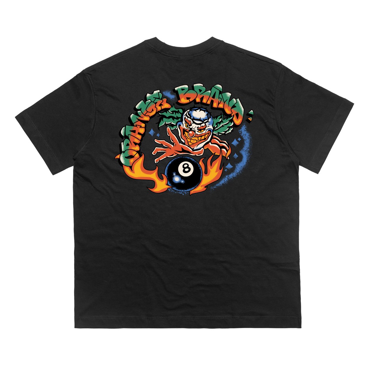 CAMISETA ORANGE - JOKER BLACK