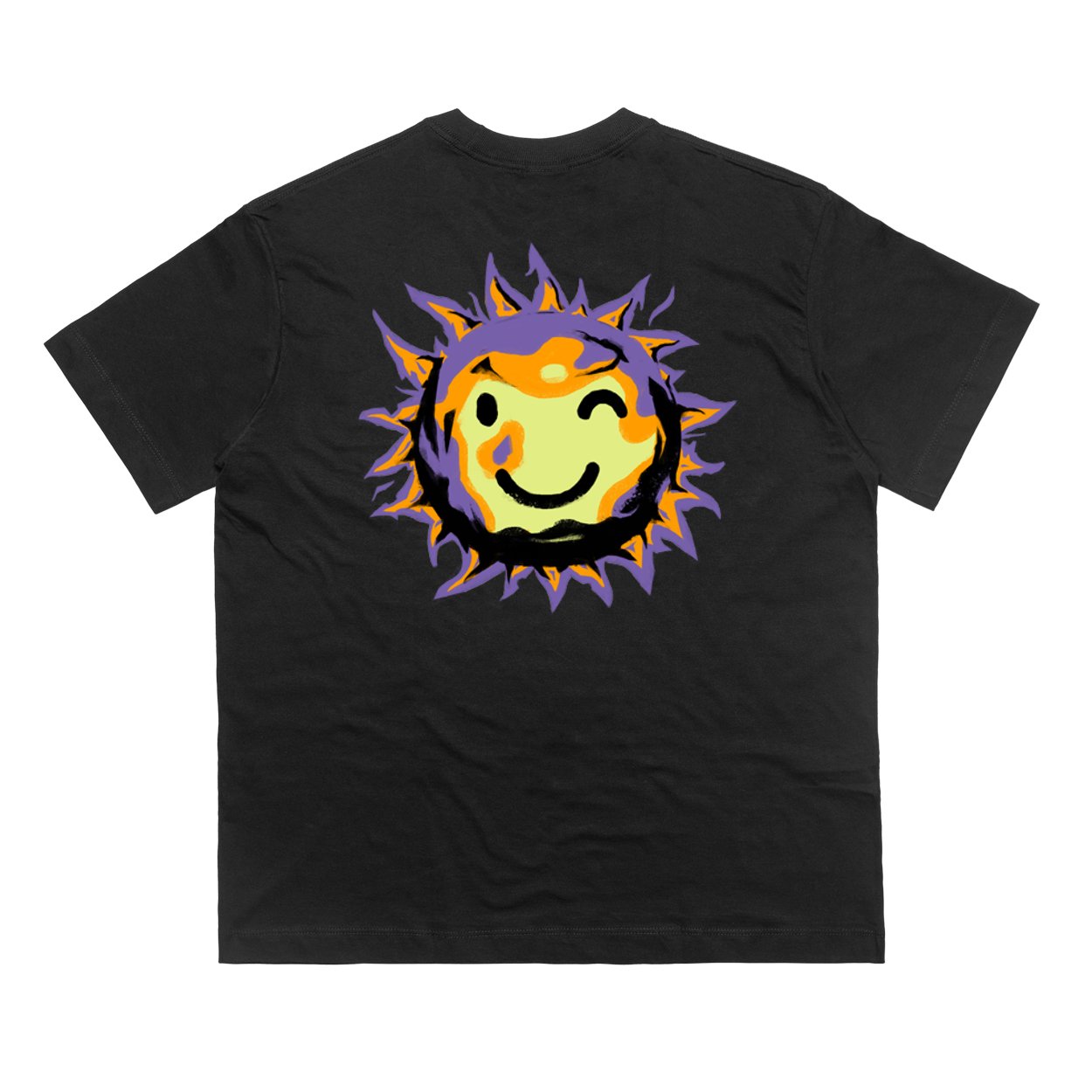 CAMISETA ORANGE - SUNRISE BLACK