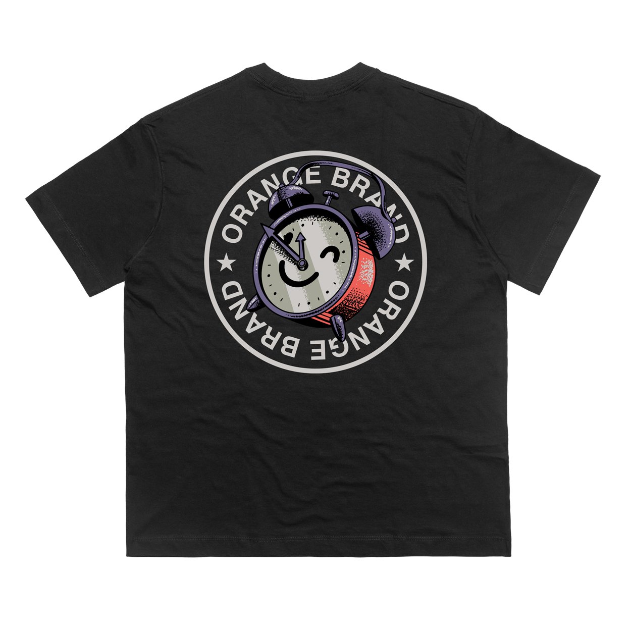 CAMISETA ORANGE - WAKE BLACK