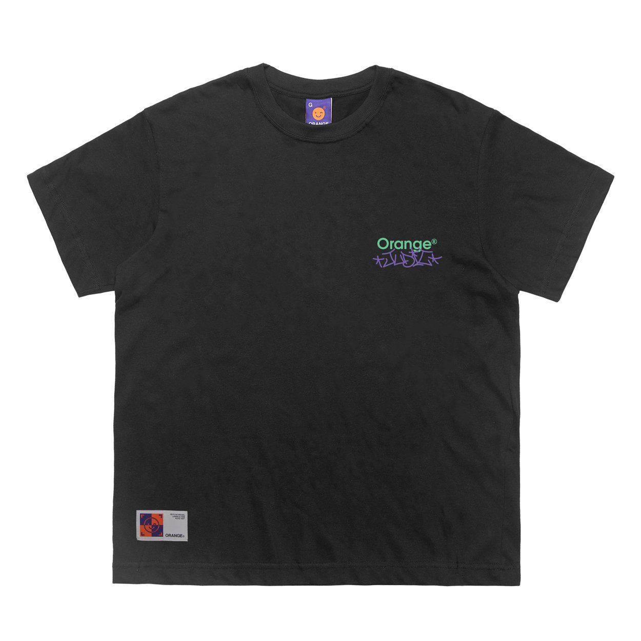 CAMISETA SELECT ORANGE LABEL FUN PRETA