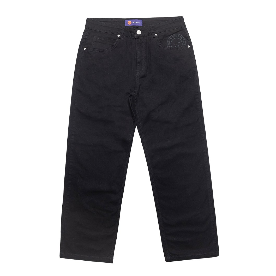 CALÇA ORANGE BAGGY BLACK