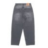 CALCA JEANS OVER BLACK DENIN COSTAS