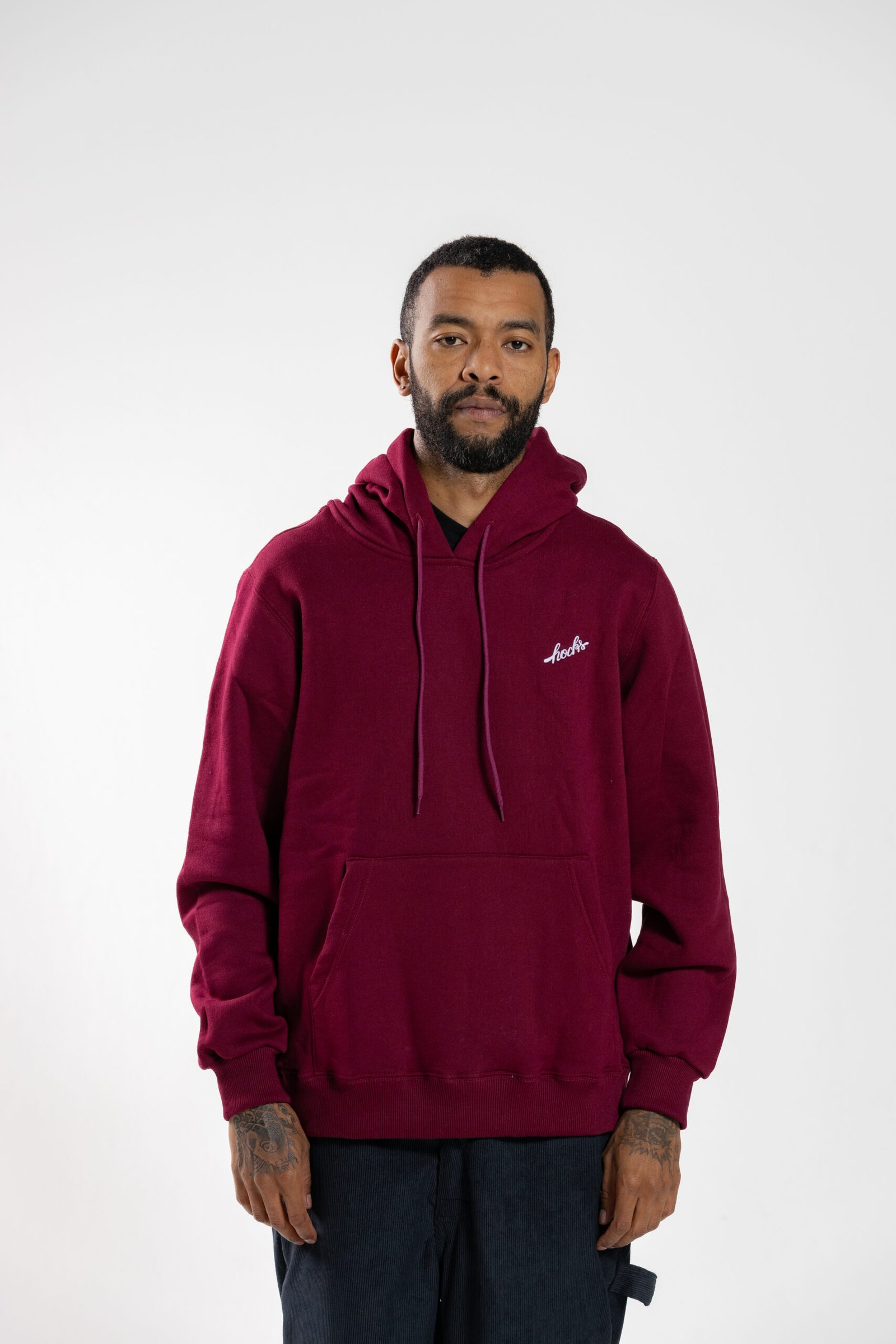 MOLETOM CANGURU HOCKS - CLASSIC BORDO