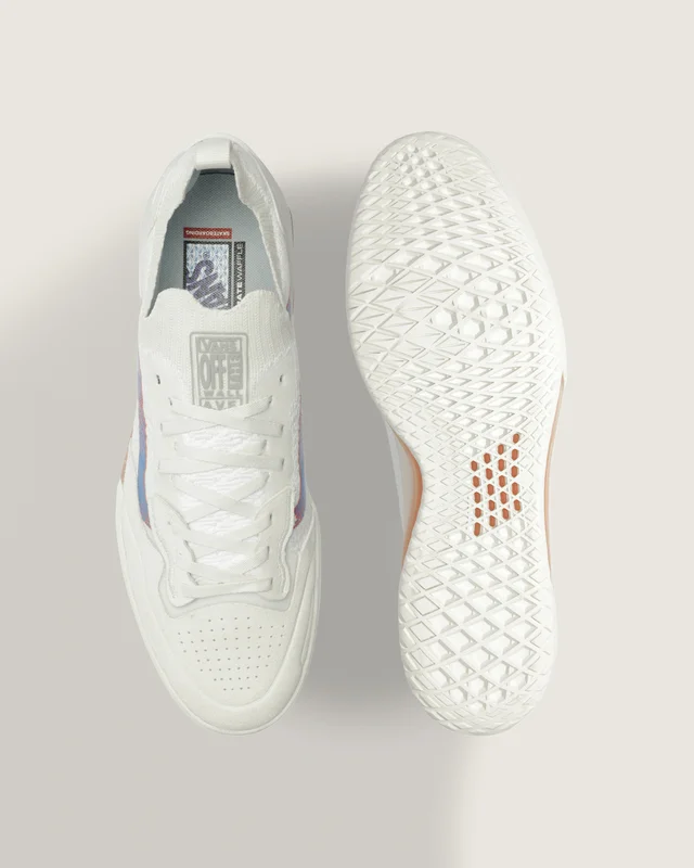 VANS SKATE AVE 2.0 KNIT WHITE BLUE - Imagem 4